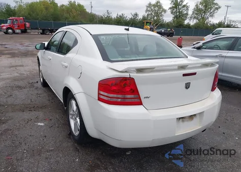 2008 Dodge Avenger Sxt из США, поврежденный, VIN 1B3LC56K58N298751